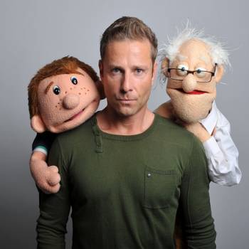 Paul Zerdin with Puppets